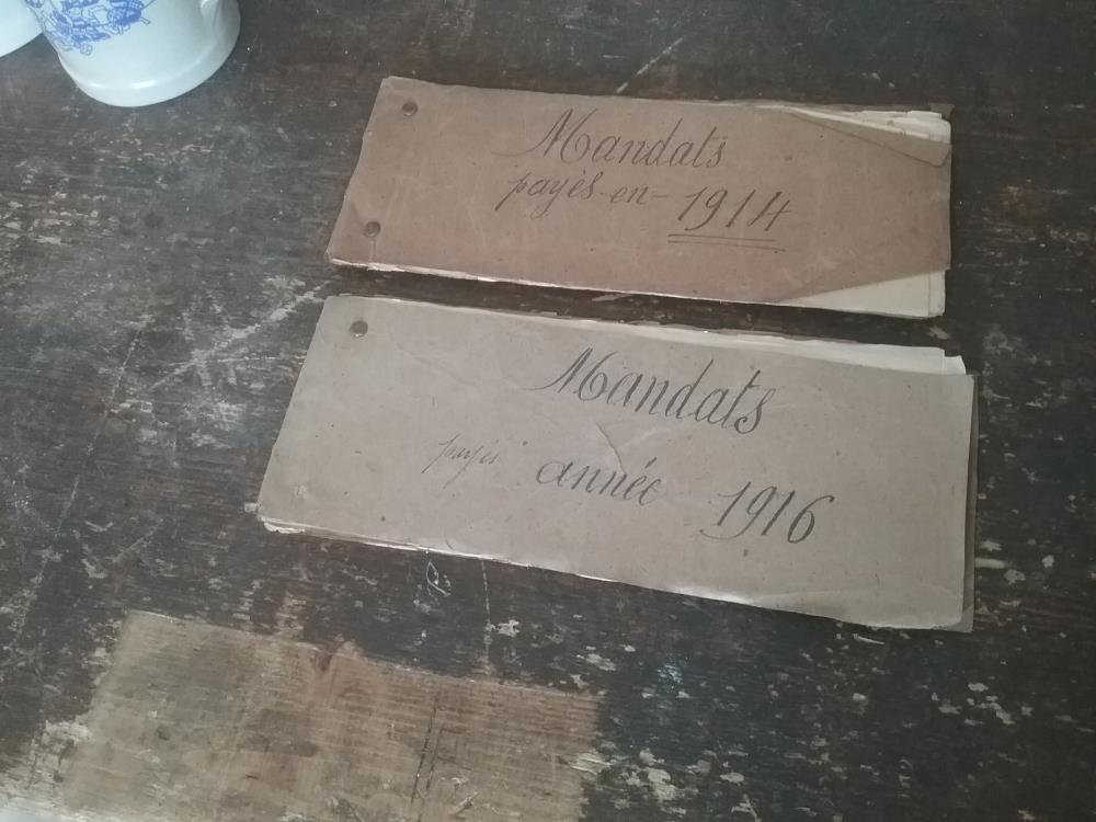 MANDATS 1914/1916