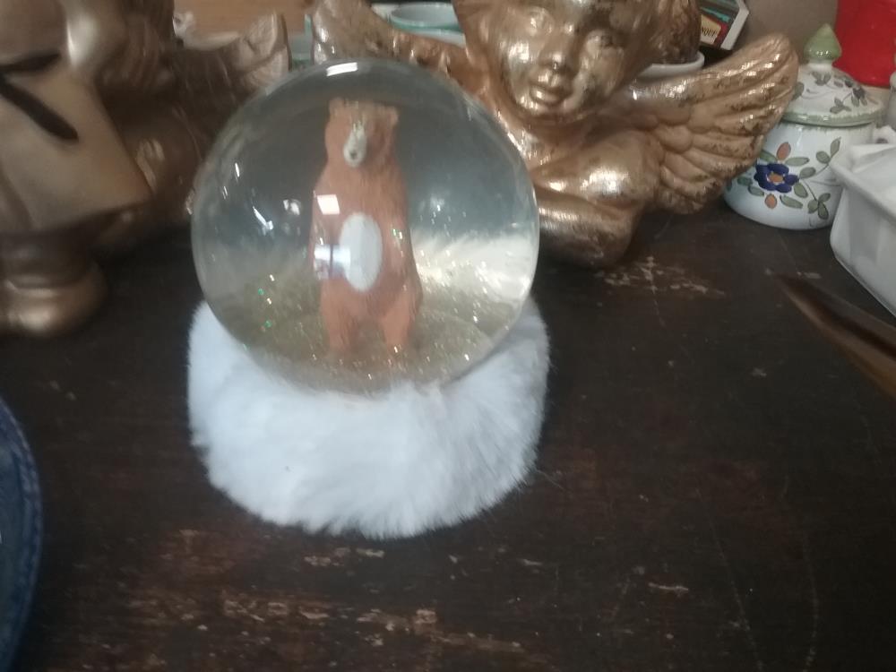 BOULE A NEIGE OURS