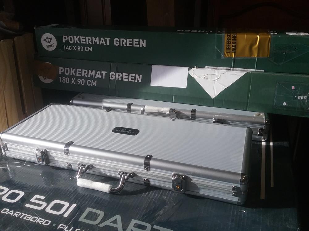 VALISE POKER ET TAPIS