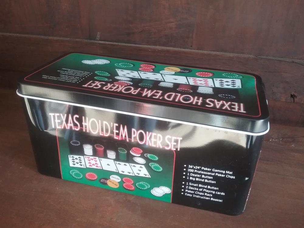 BOITE POKER METAL