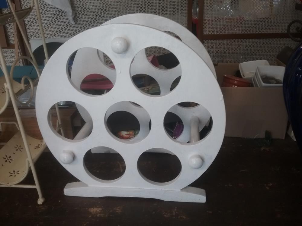 PORTE BOUTEILLE BLANC