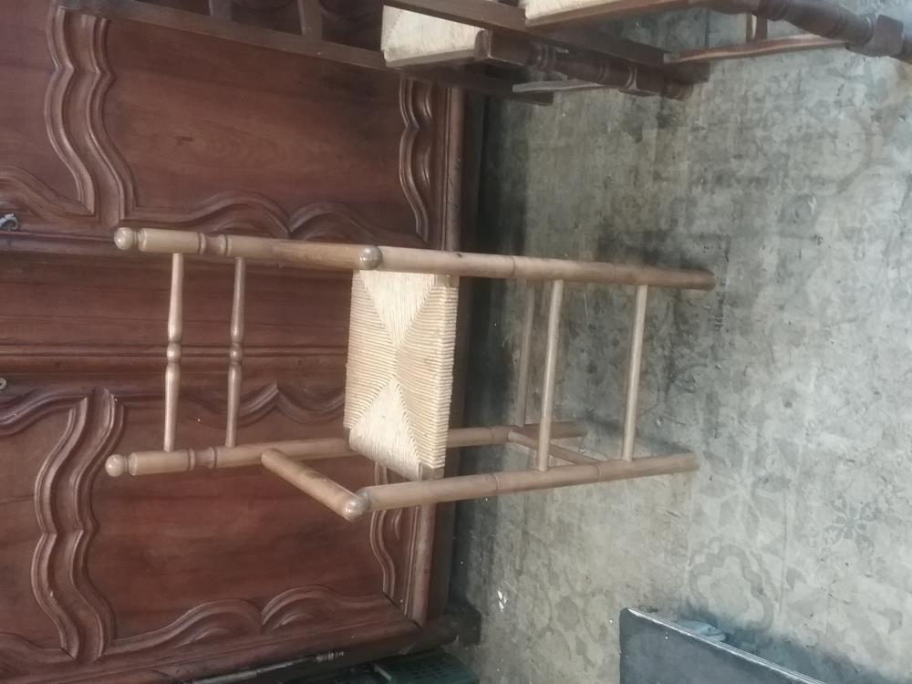 CHAISE HAUTE PAILLEE