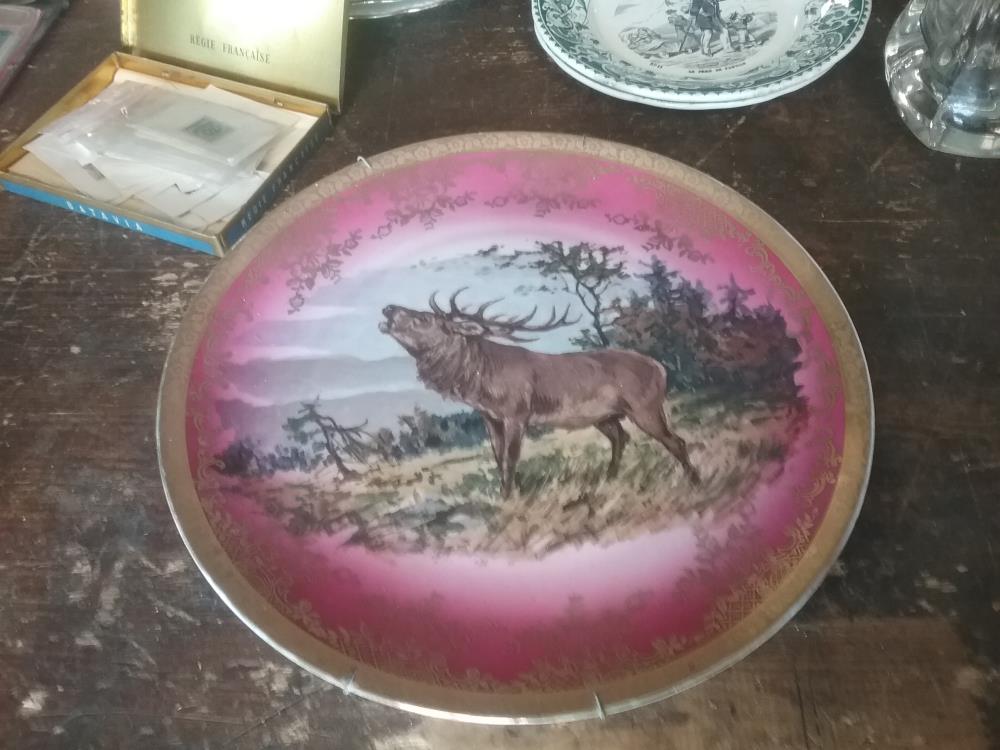 ASSIETTE CHASSE DECO