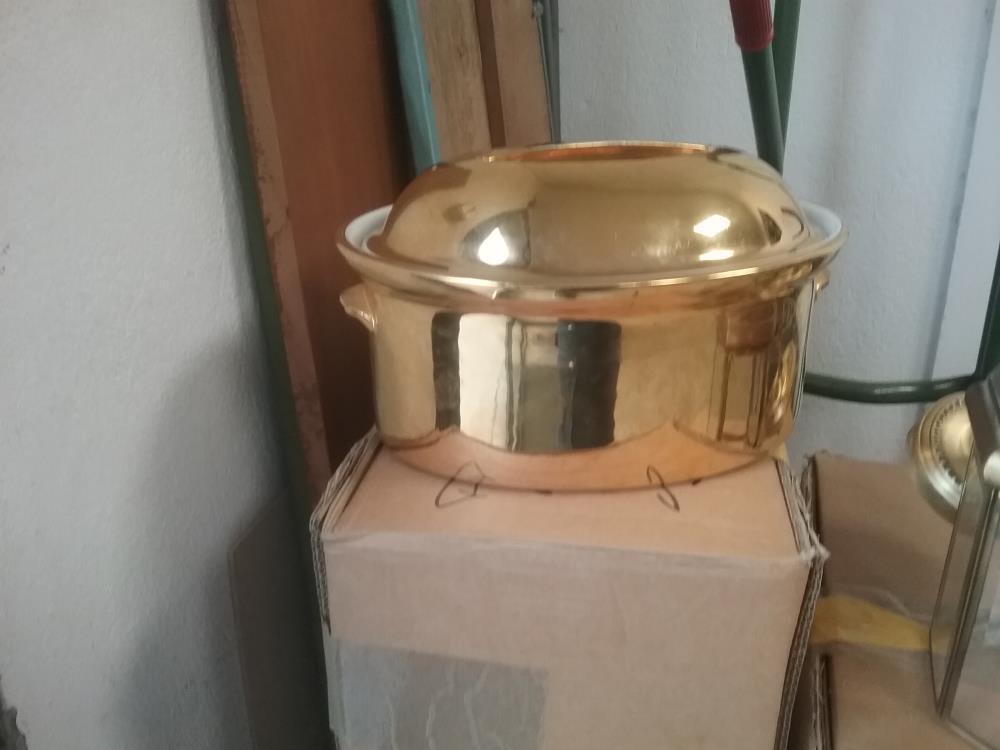 TERINE PORCELAINE DORÉ 