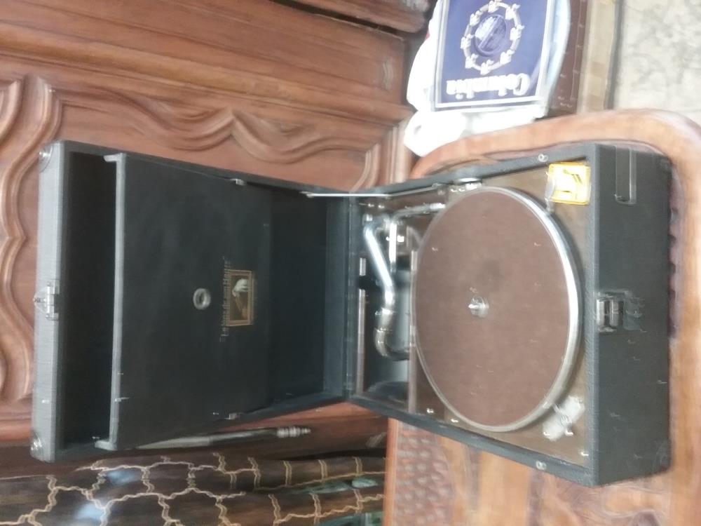 PHONO LA VOIX DE SON MAITRE ET DISQUES