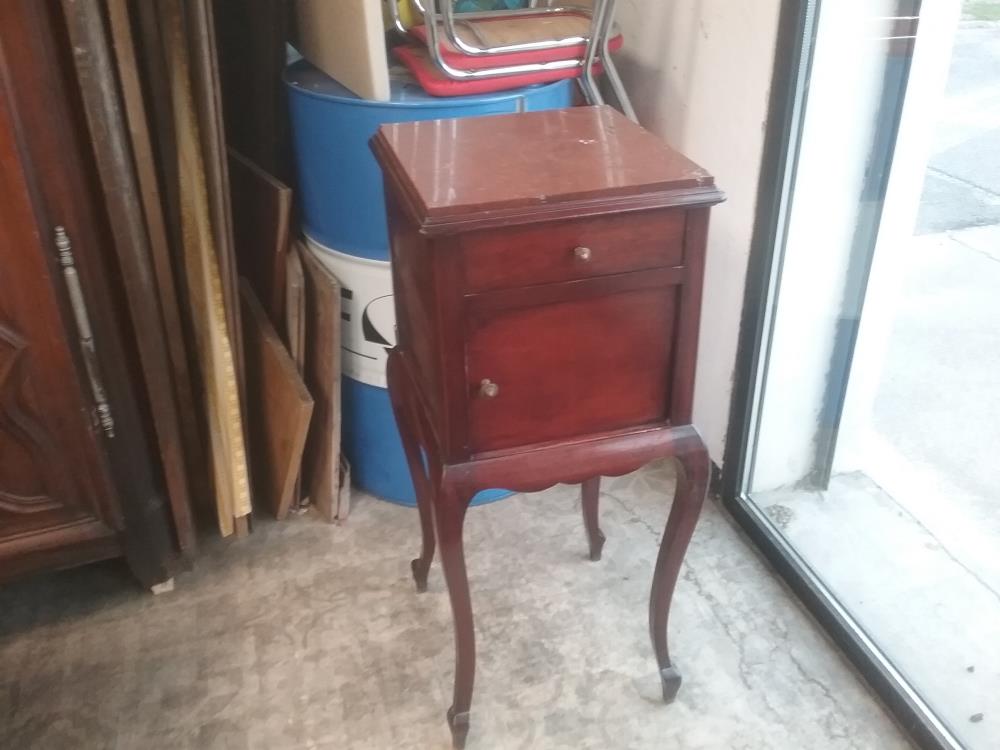 CHEVET ACAJOU MARBRE