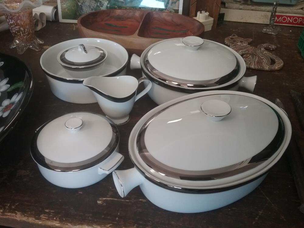 SERVICE PORCELAINE JAPON 6 PIECES