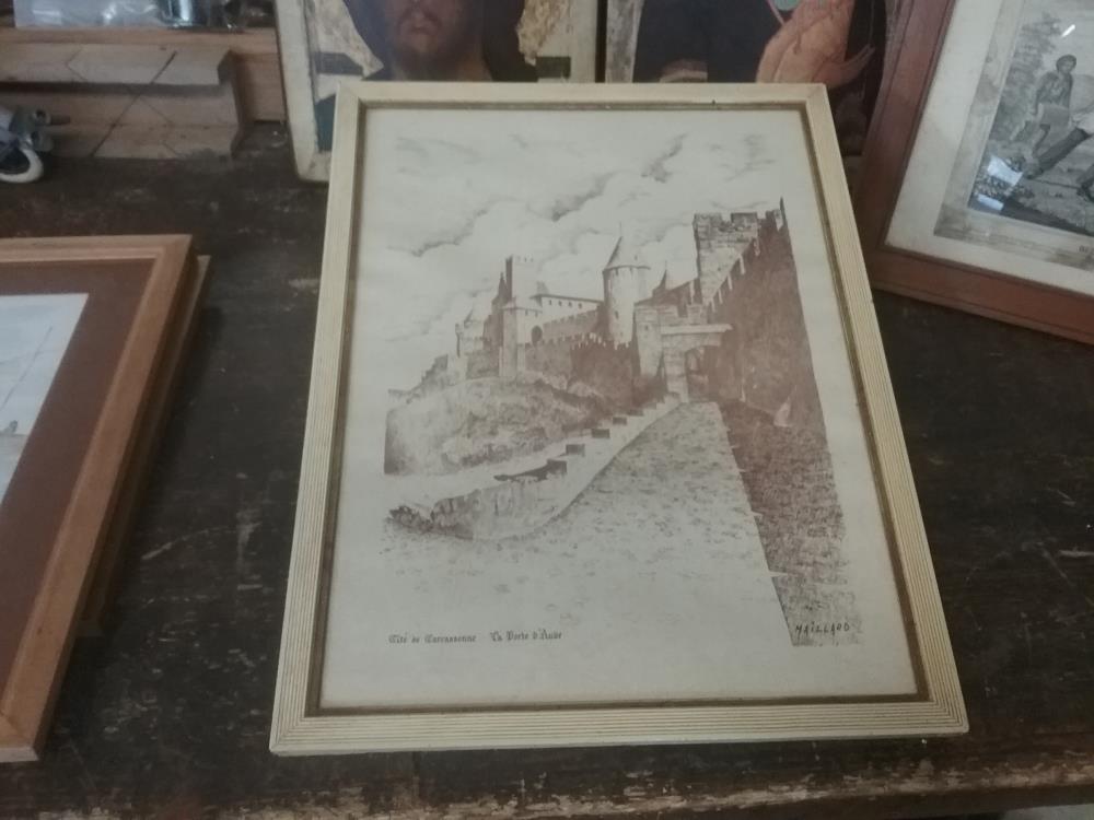 CADRE CITE CARCASSONNE