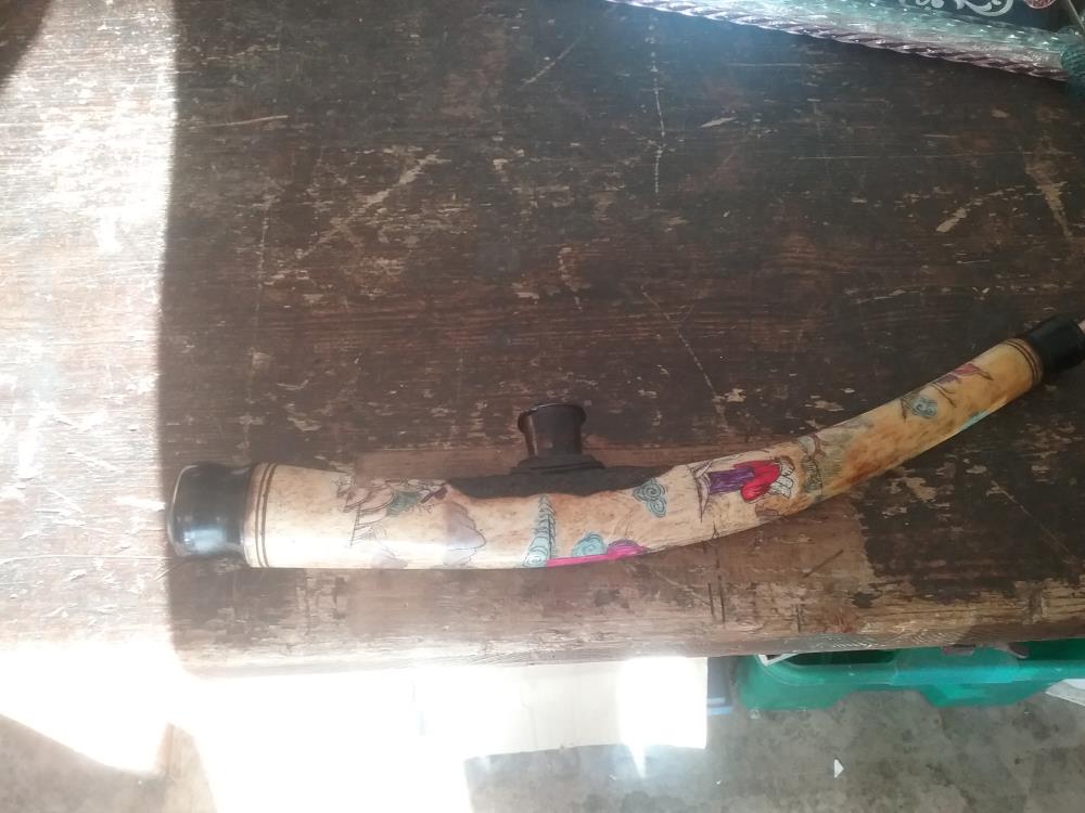 PIPE OPIUM CORNE ASIE