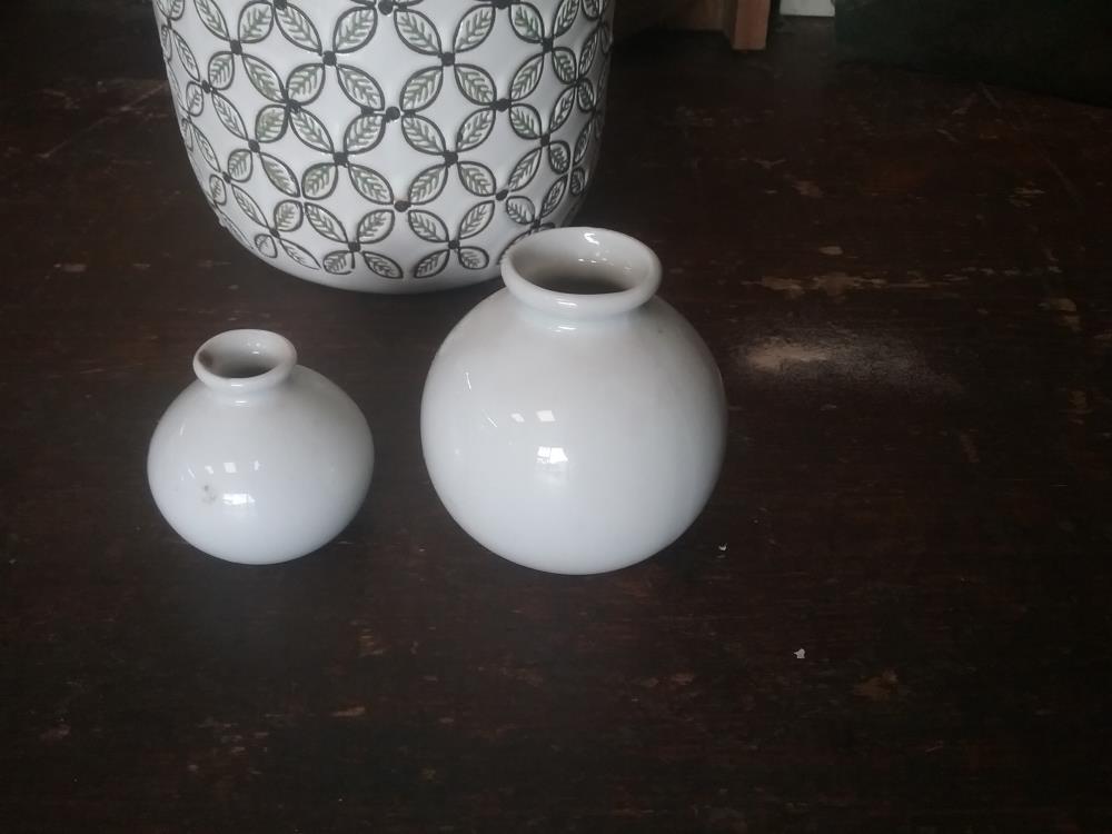 PAIRE MINI VASES LIMOGES