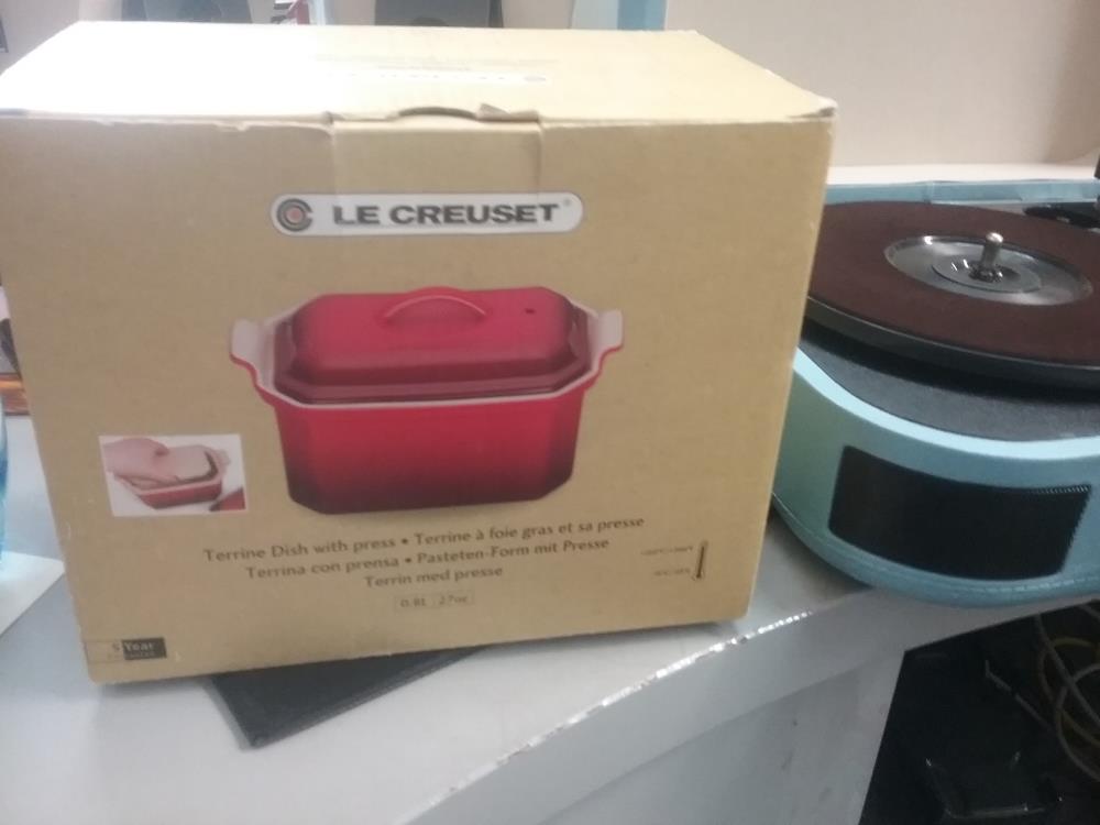 TERRINE FOIE GRAS LE CREUSET