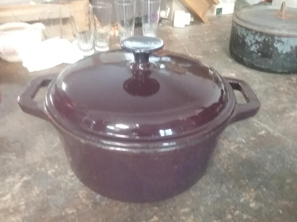 COCOTTE FONTE MAUVE