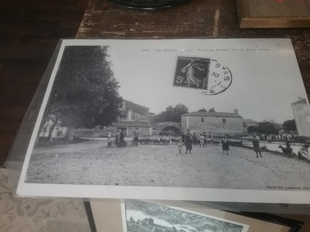 PHOTO CARTE POSTALE ANCIENNE GM