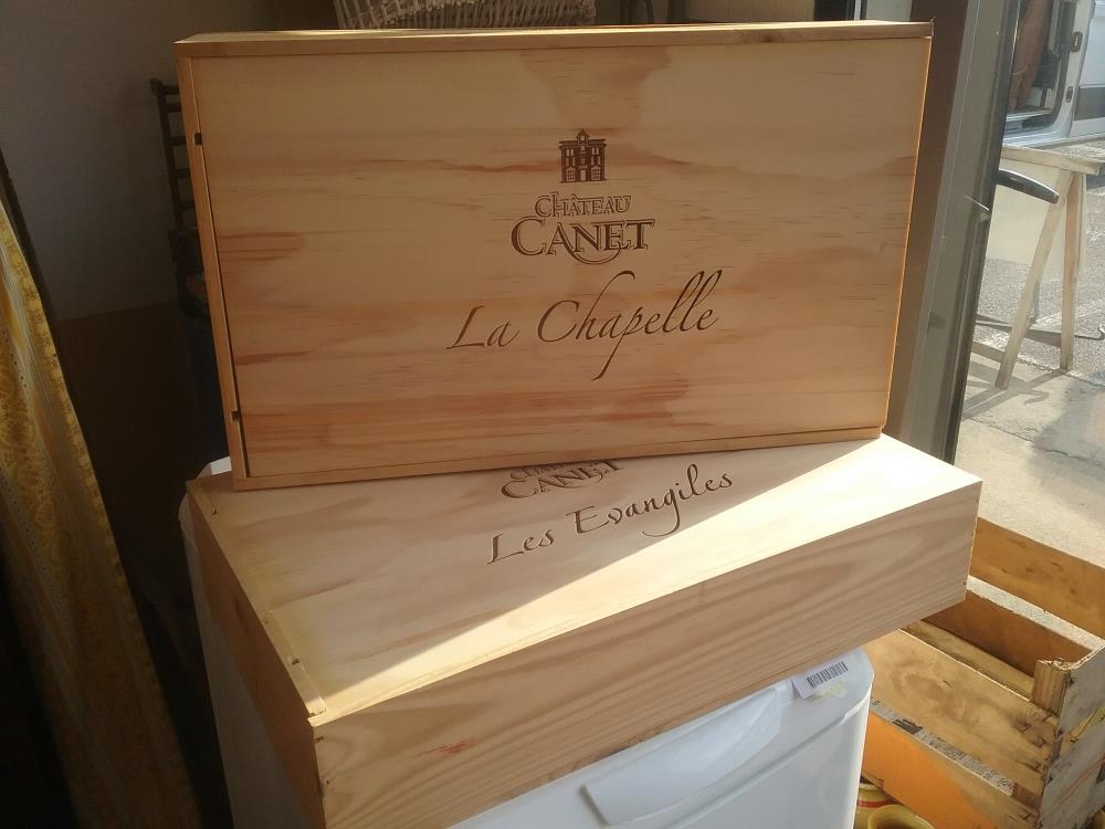 CAISSE A BOUTEILLE BOIS