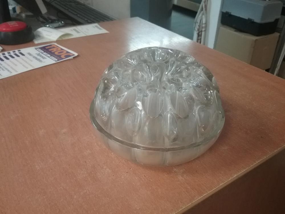 GROS PIQUE FLEUR VERRE 