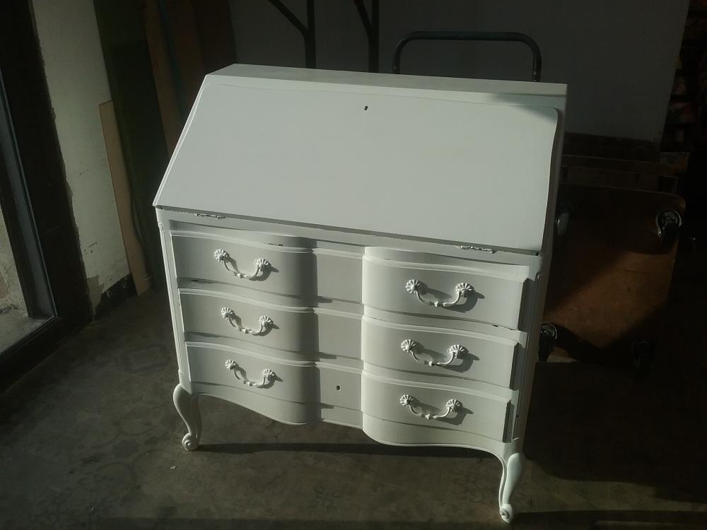 COMMODE COIFFEUSE BLANCHE