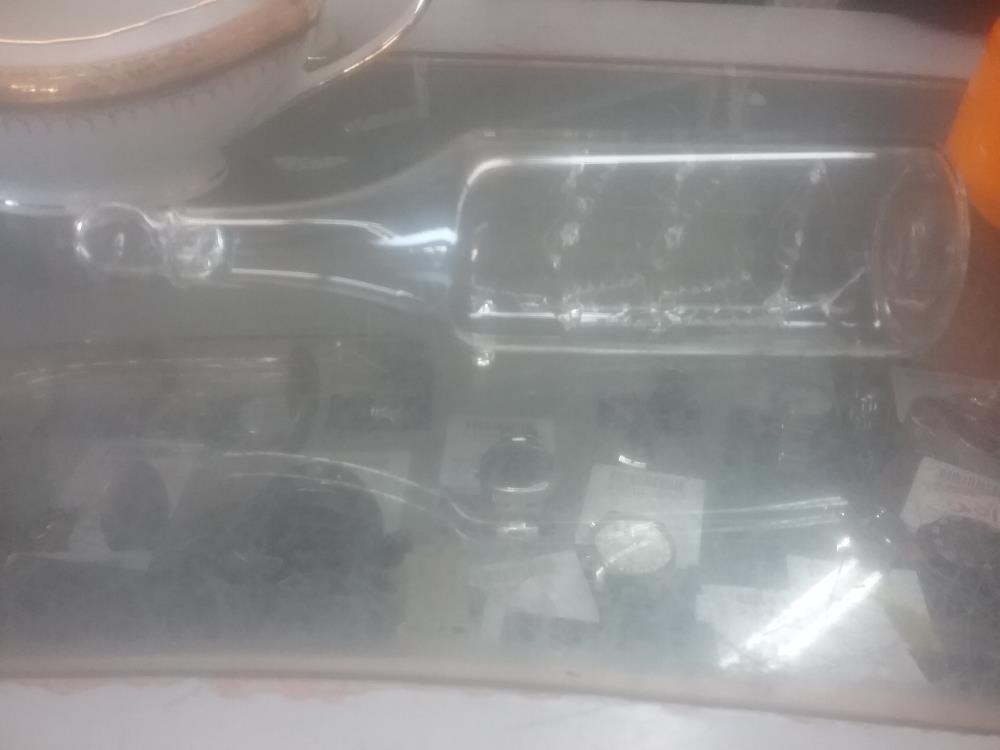 BOUTEILLE BATEAU VERRE