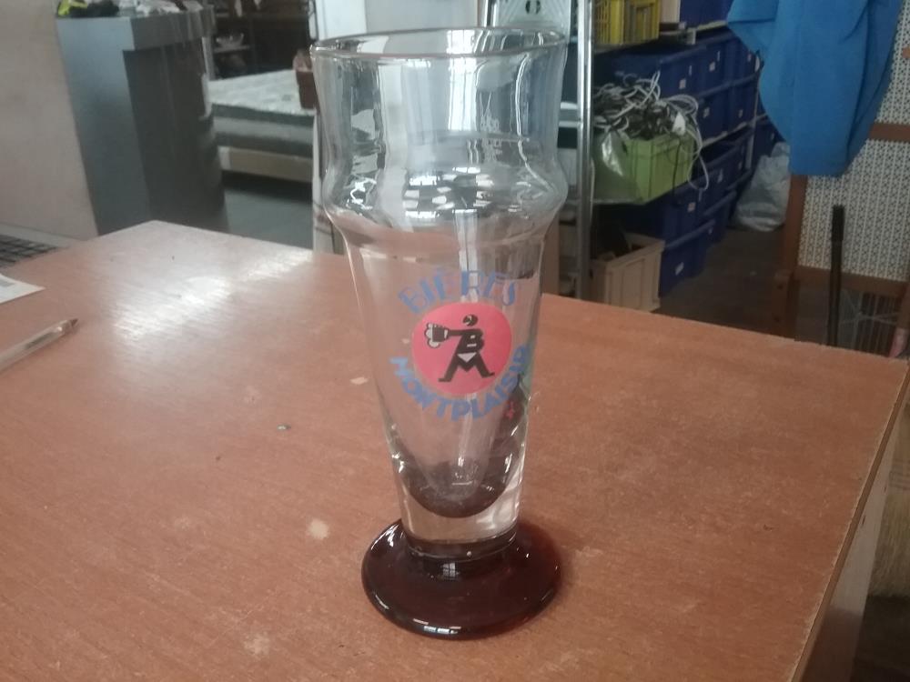 PAIRE VERRES BIERES MONTPLAISIR EN L'ETAT