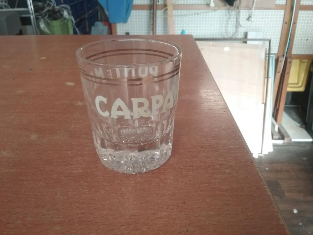 VERRE ANCIEN CARPANO
