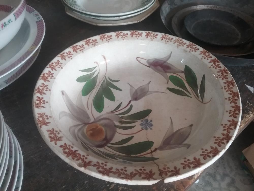 PLAT TERRE DE FER ANCIEN