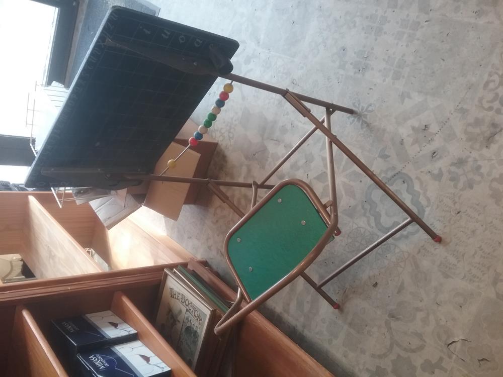 TABLEAU BUREAU ECOLIER VINTAGE 