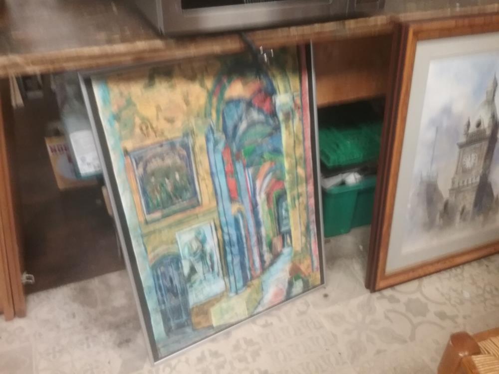 CADRE COLLAGE ANGLAIS