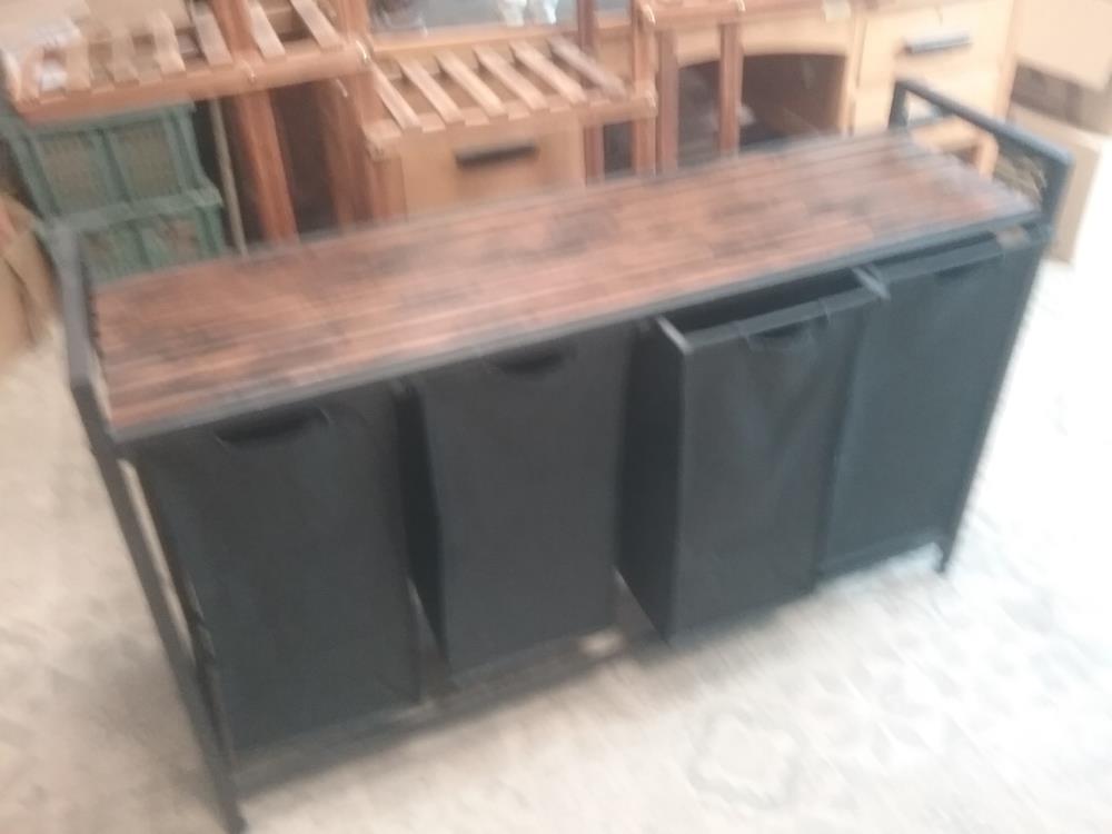 BANC PANIERE A LINGE