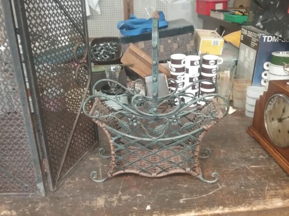 PORTE BOUTEILLES FF ET OSIER