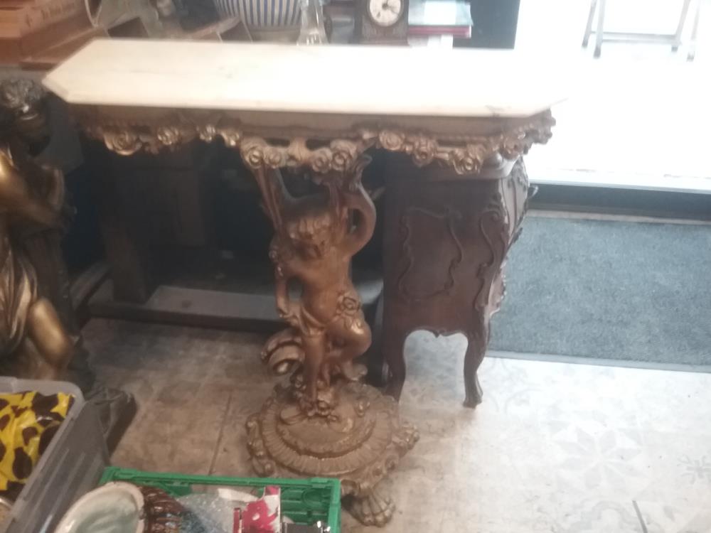 CONSOLE ANGELOT MARBRE