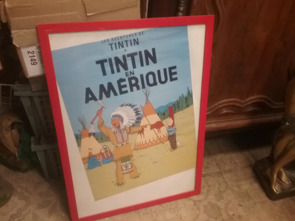 AFFICHE TINTIN
