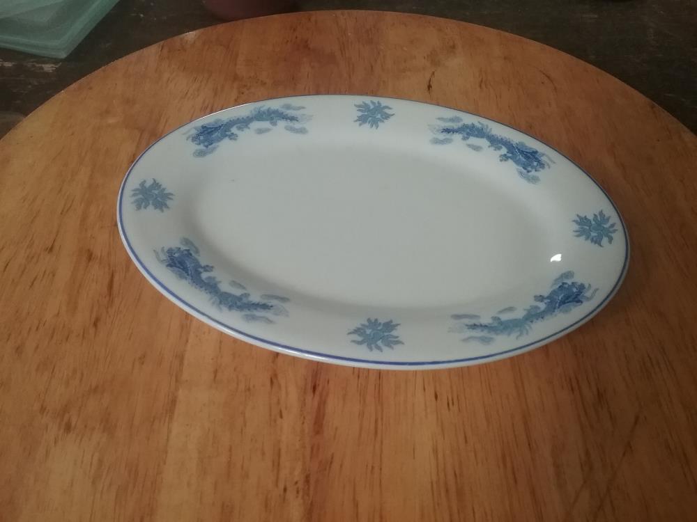ASSIETTE BLEU DRAGON 