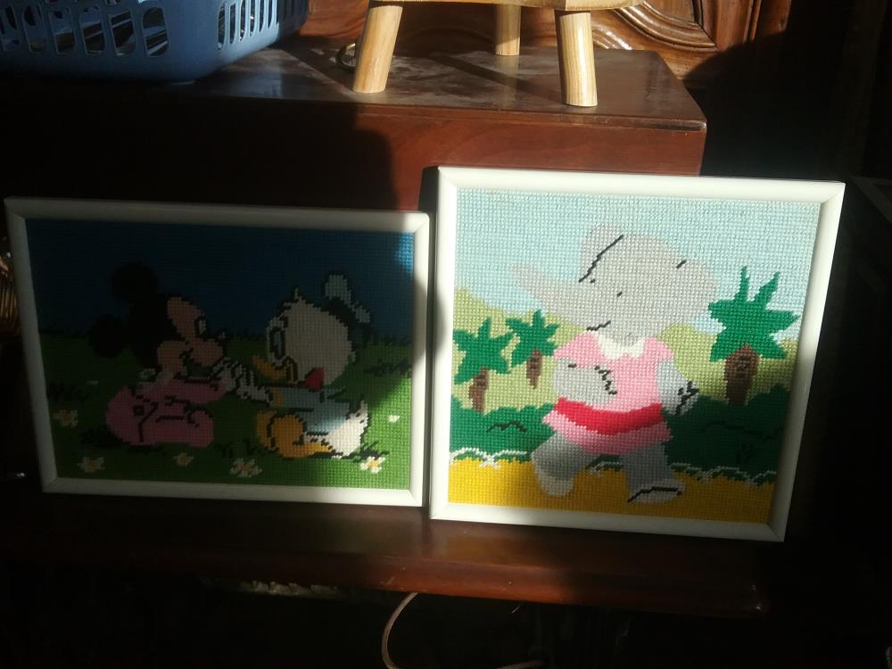 CADRE TAPISSERIE ENFANT