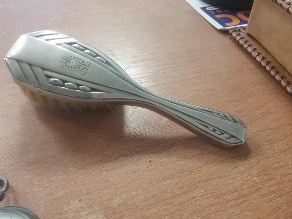 BROSSE A CHEVEUX ARGENT