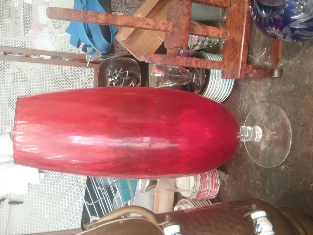 GRAND VASE ROUGE