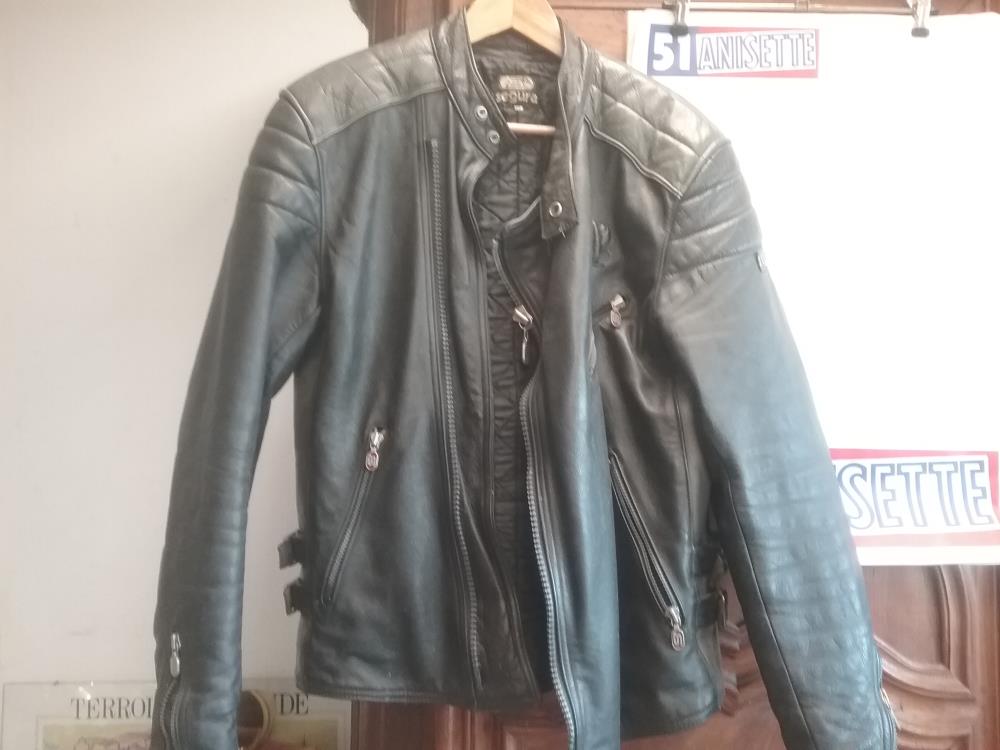 BLOUZON MOTO VINTAGE 