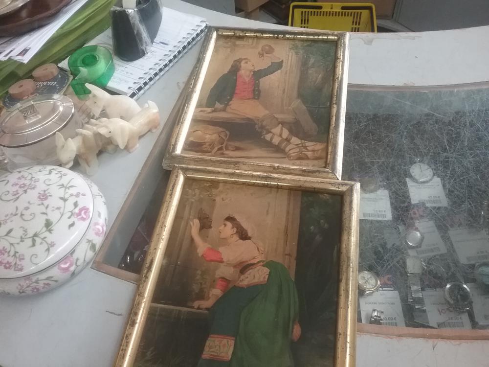 CADRE DORE ANCIEN CHROMO