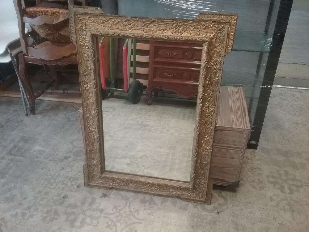 MIROIR DORE 