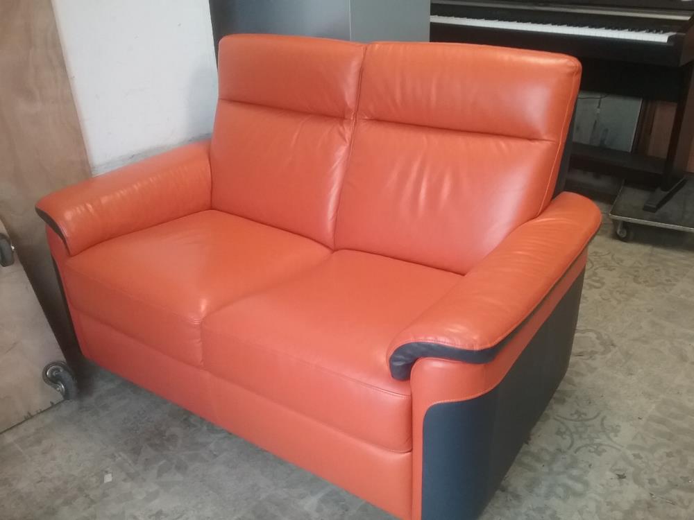 CANAPE ORANGE 2PL CHATEAU D'AX
