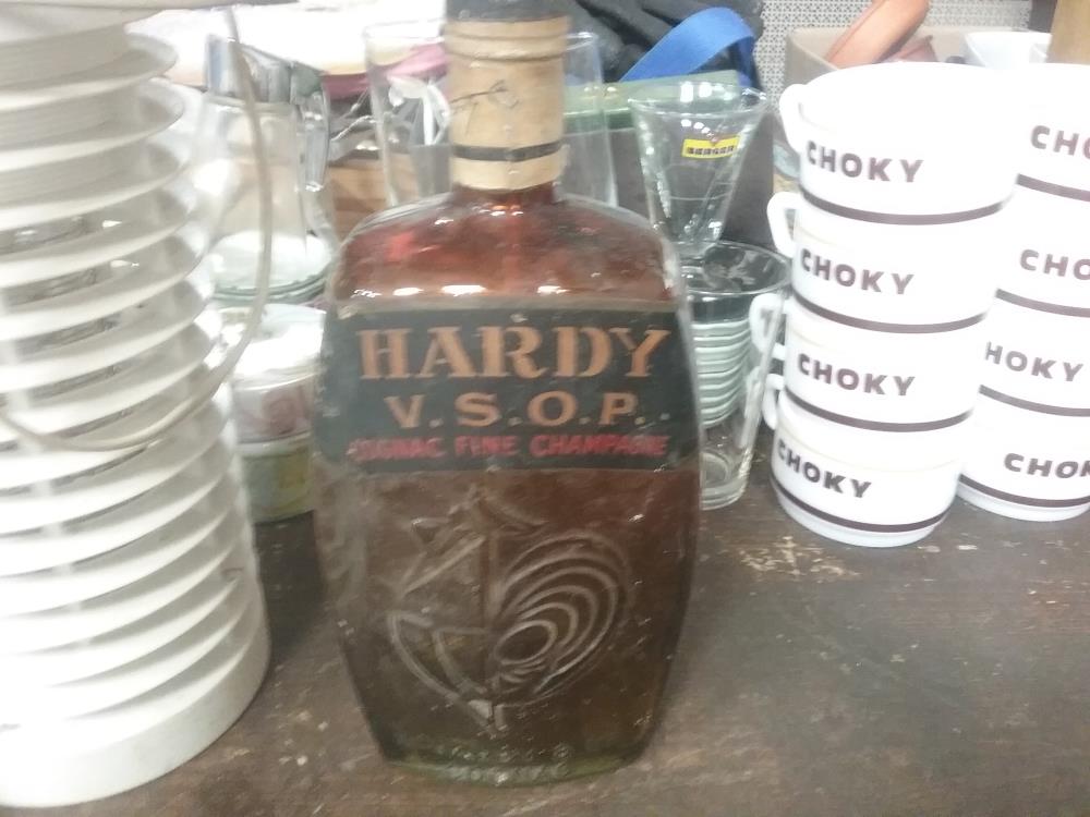 LAMPE COGNAC HARDY COQ