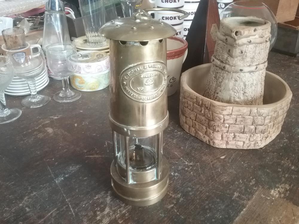 LAMPE DE MINEUR ANGLAISE 