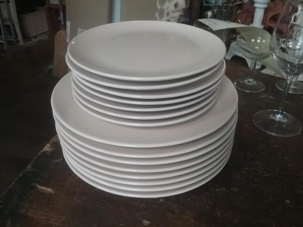 15 ASSIETTES BEIGE