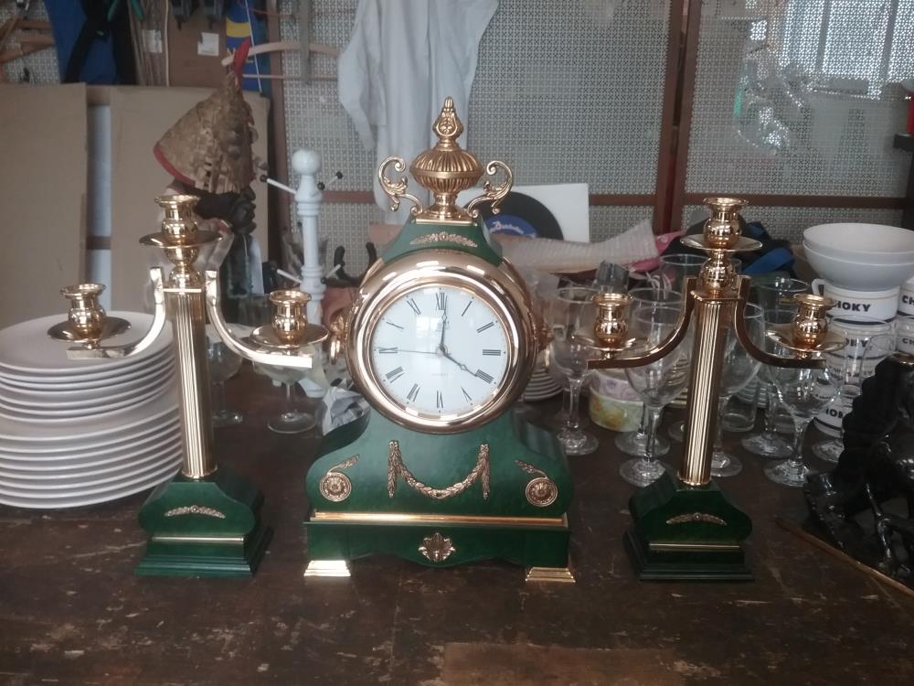 PARURE DE CHEMINEE QUARTZ