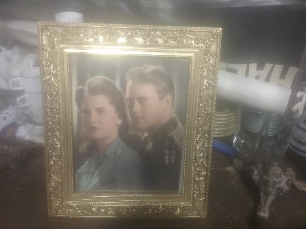 CADRE PHOTO VINTAGE AMERICAIN