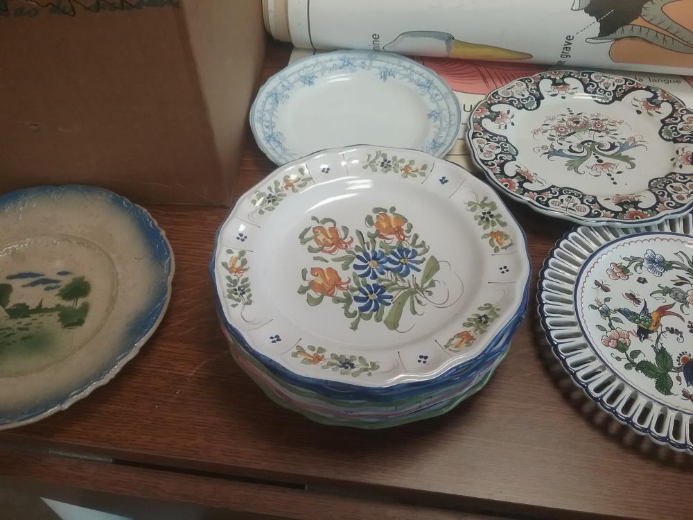 ASSIETTE DECO ANCIENNE