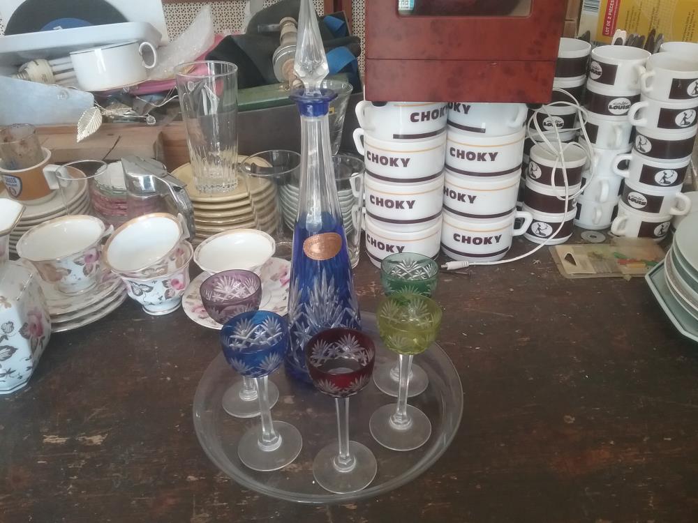 SERVICE A ALCOOL CRISTAL DE LORRAINE