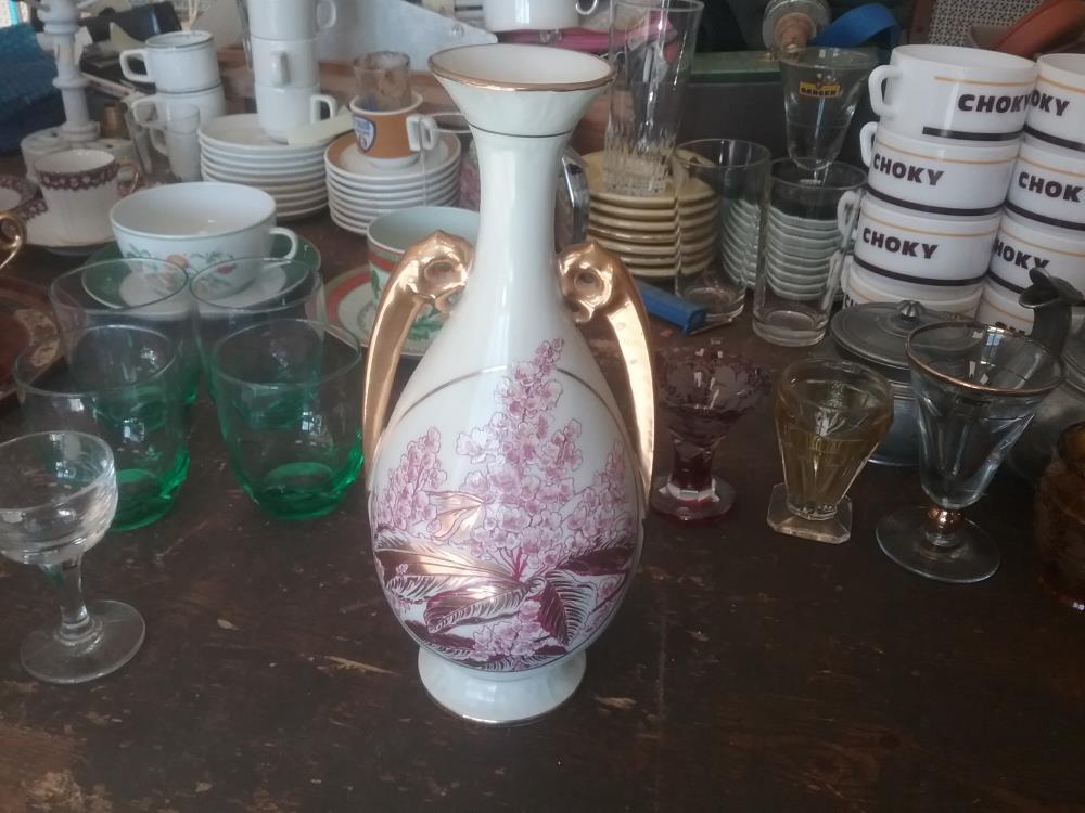 VASE LIMOGES PERLAM