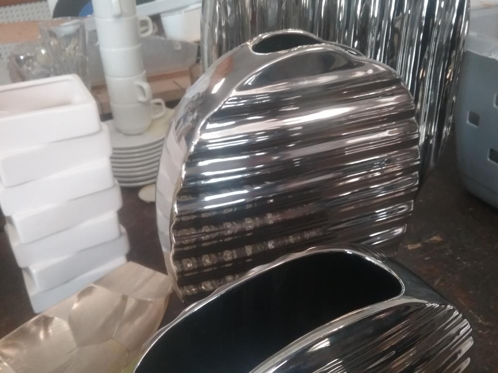 VASE CHROME MM
