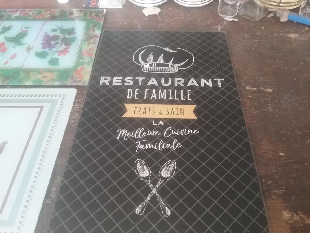 PLAQUE RESTAU 