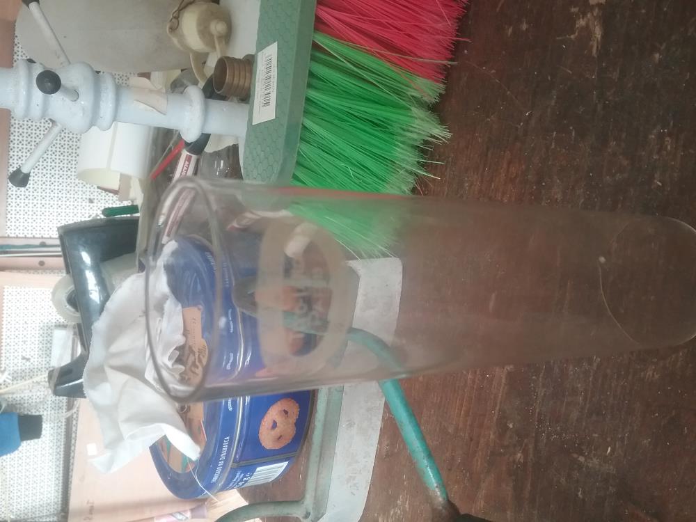 VERRE DE LAMPE ANCIEN