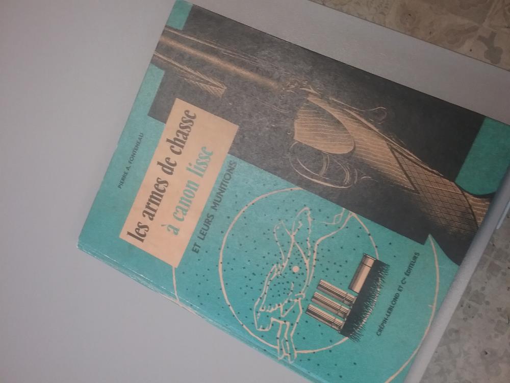 LIVRE ARMES DE CHASSE